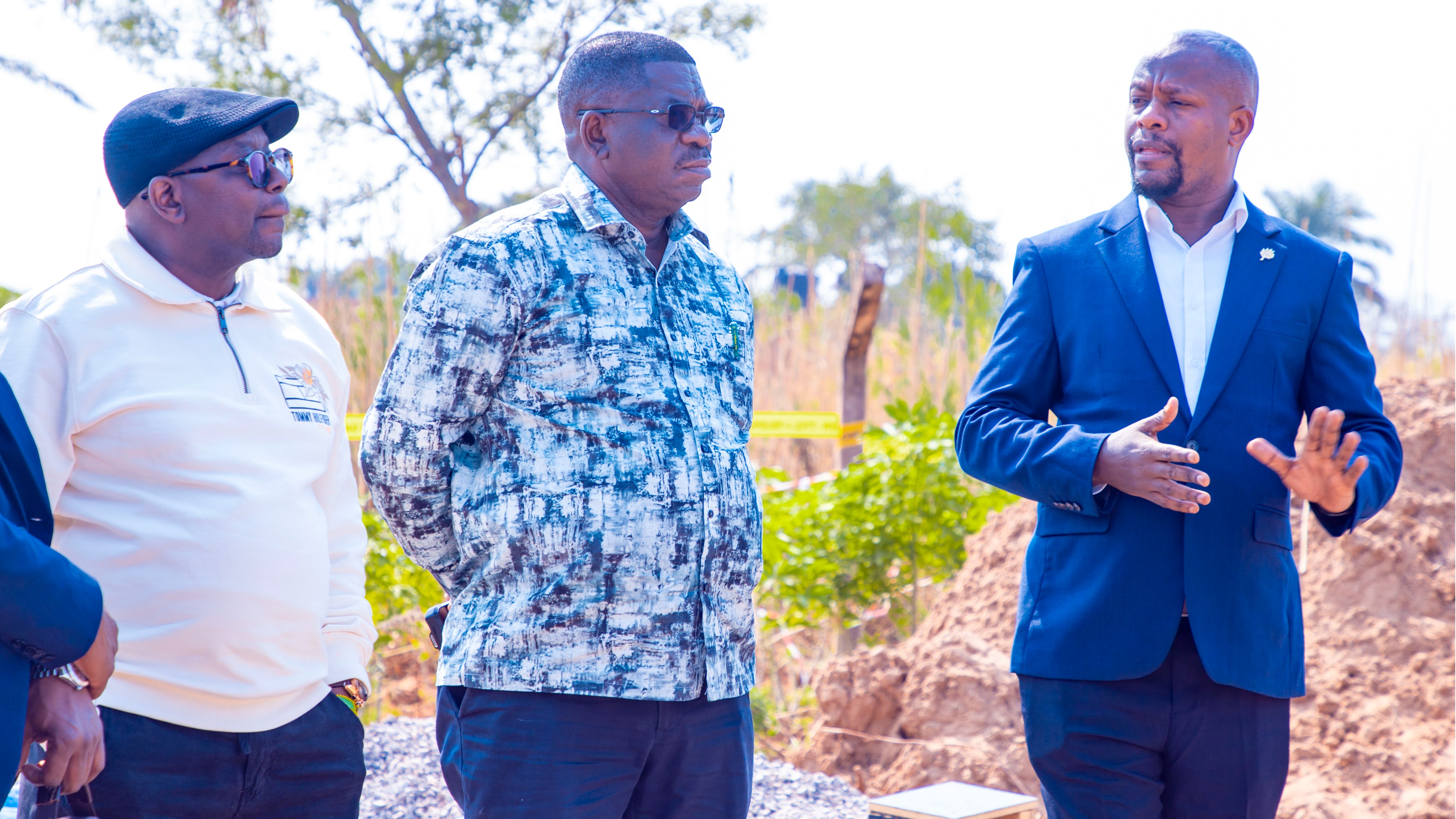 Naibu Waziri Mkama Akagua Mradi wa Mkongo wa Taifa Kuunganisha Tanzania na DRC.