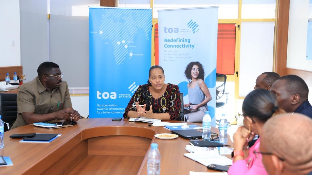 Waziri Kairuki Apongeza Uwekezaji wa TowerCo of Africa :Atoa Wito wa Kuendelea Kukuza Sekta ya Mawas...