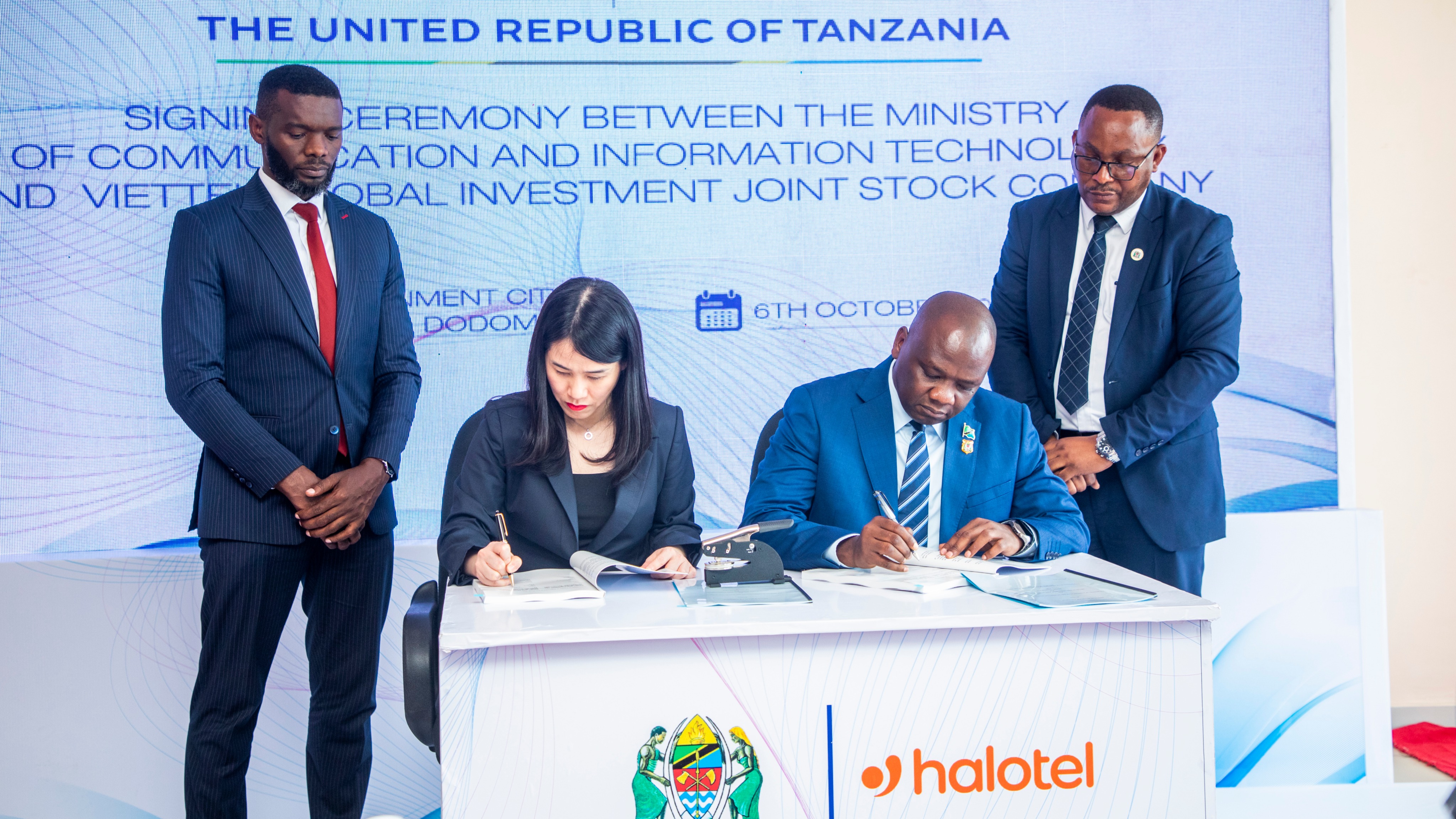 SERIKALI YASAINI MKATABA WA NYONGEZA NA KAMPUNI YA VIETTEL GLOBAL KUBORESHA MAWASILIANO NCHINI
