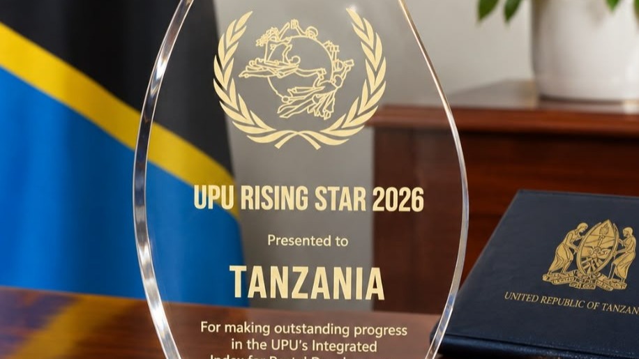 TANZANIA YAWEKA HISTORIA, YATWAA TUZO YA NYOTA INAYONG’AA KATIKA MAENDELEO YA POSTA DUNIANI.